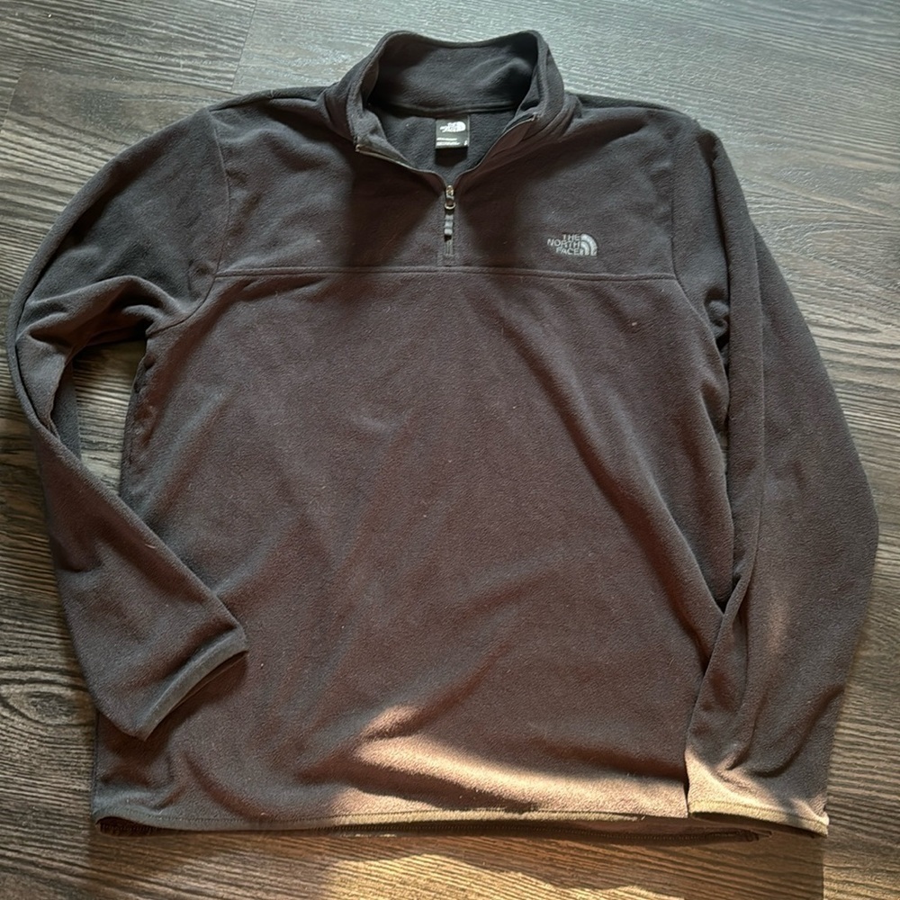 🍍 NORTH FACE 1/4 zip fleece🍍men sz L